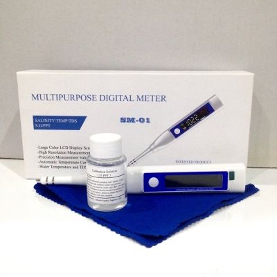 Elektroniczny salimetr – pomiar zasolenia, temperatury, TDS